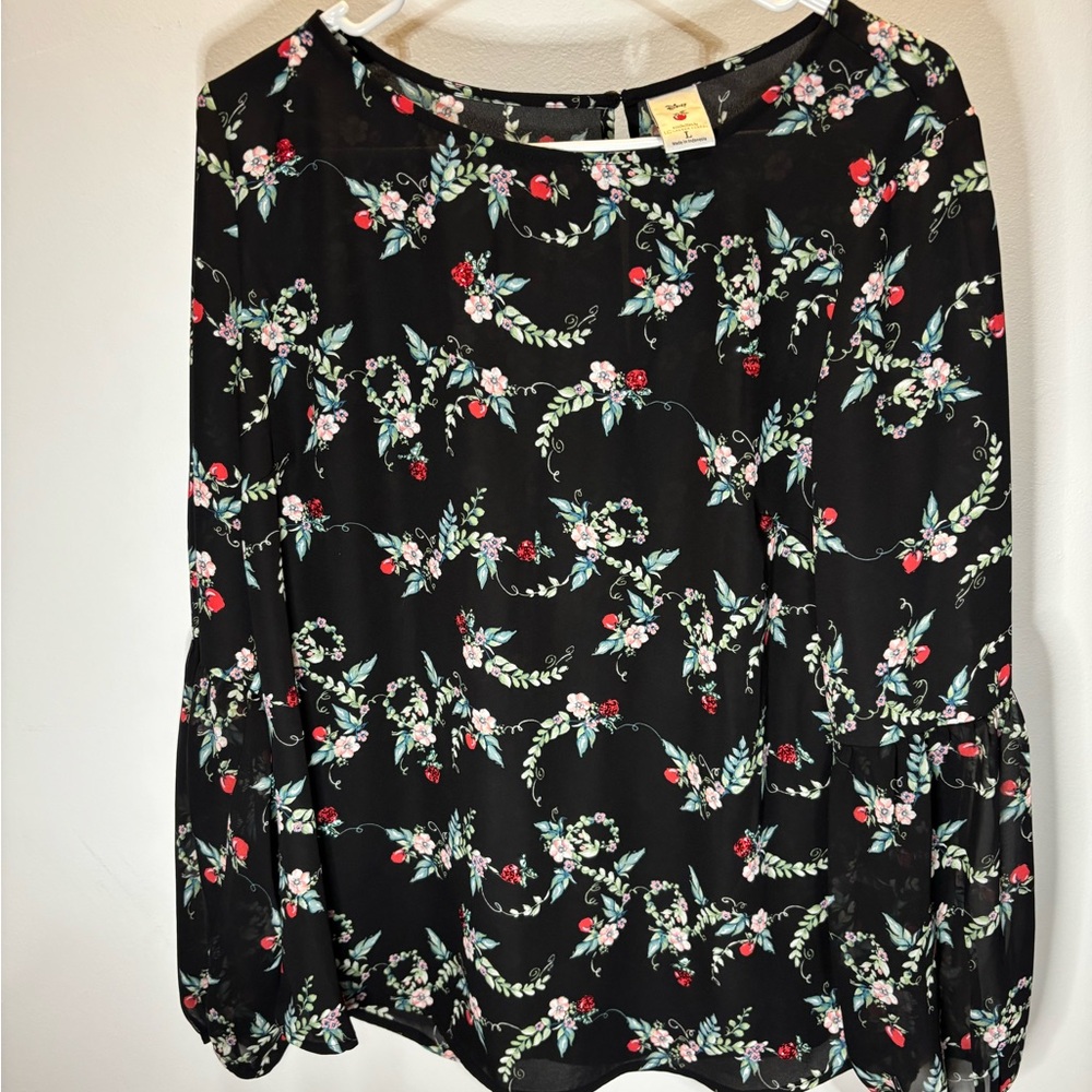 Disney Lauren Conrad Snow White Floral Top